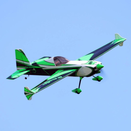 Avión OMPHobby PNP Edge 540 Verde/Negro aprox 1.52m 60' - FLASH RC
