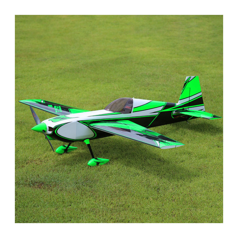Flugzeug OMPHobby PNP Edge 540 Grün/Schwarz ca. 1.52m 60' - FLASH RC