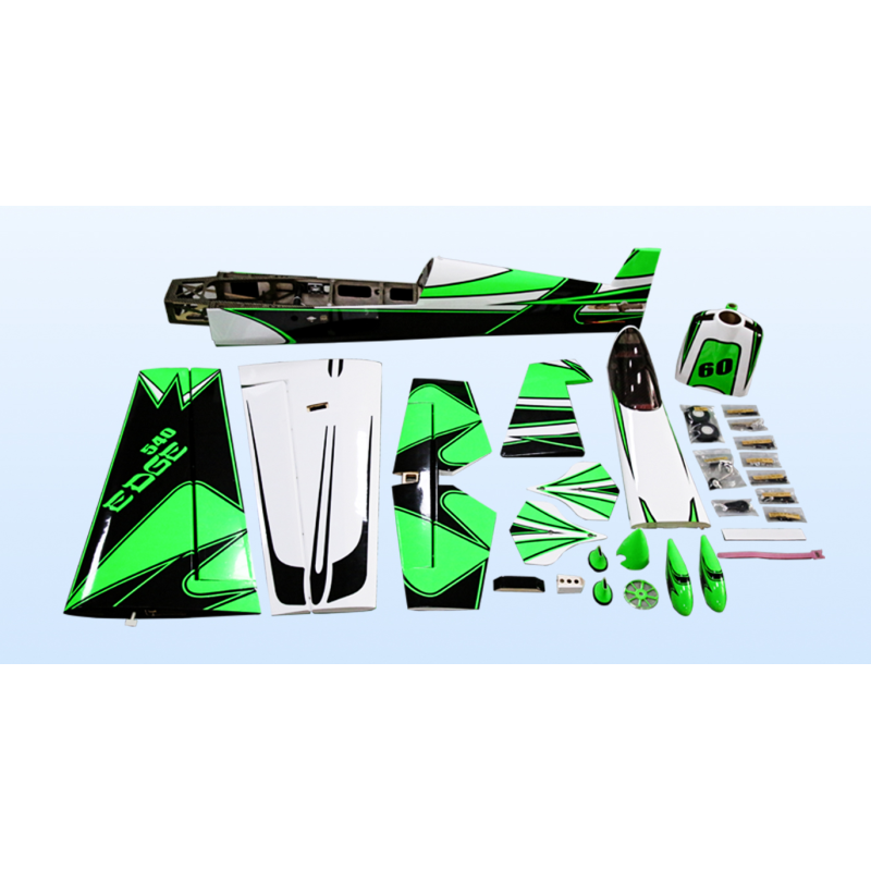 Aircraft OMPHobby PNP Edge 540 Green/Black approx 1.52m 60' - FLASH RC