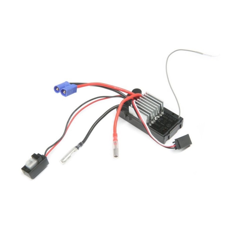 Piezas de coches RC - ECX ESC/Receptor,2.4GHz WP, V4: 1/10 - ECX13010 - FLASH RC