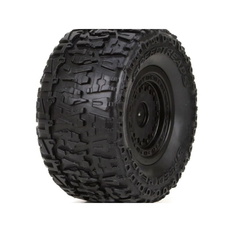 Recambios para coches RC - ECX Ruckus 1/18 - Neumáticos montados en llanta delantera y trasera - ECX41000 - FLASH RC