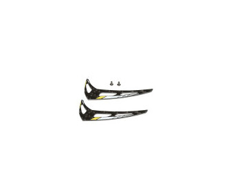 Set di stabilizzatori verticali giallo corsa?