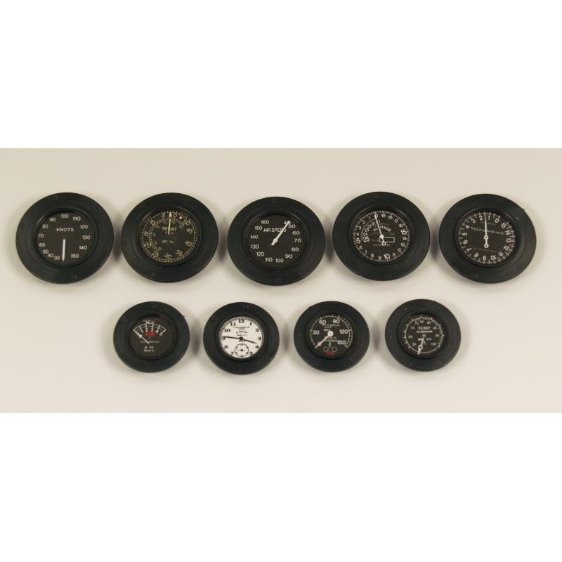 set d'instrument navigation chasseur 1/3 - FLASH RC