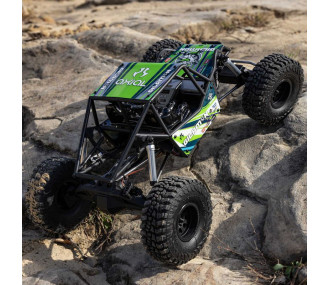 1/8 AXP8 Gilamon 2.2 4X4 RTR Cepillado Trail Buggy, Verde 2