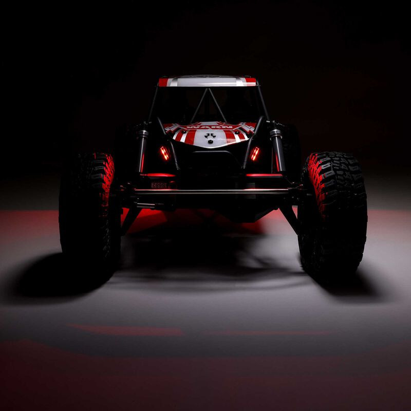 1/8 AXP8 Gilamon 2.2 4X4 RTR Brushed Trail Buggy, Red - FLASH RC