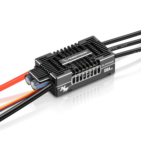Regolatore brushless 3-8S 150A-HV SBEC Platinum V5.1 HOBBYWING