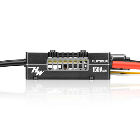 Controlador Brushless 3-8S 150A-HV SBEC Platinum V5.1 HOBBYWING