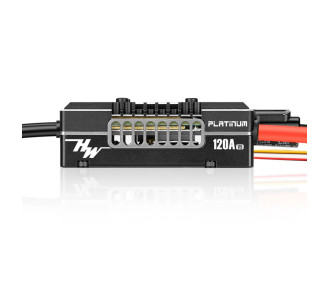 Brushless Controller 3-8S 120 SBEC Platinum V5 HOBBYWING 2