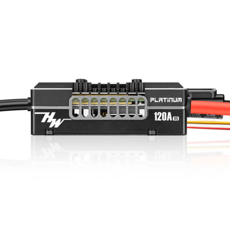 Controlador Brushless 3-8S 120 SBEC Platinum V5 HOBBYWING