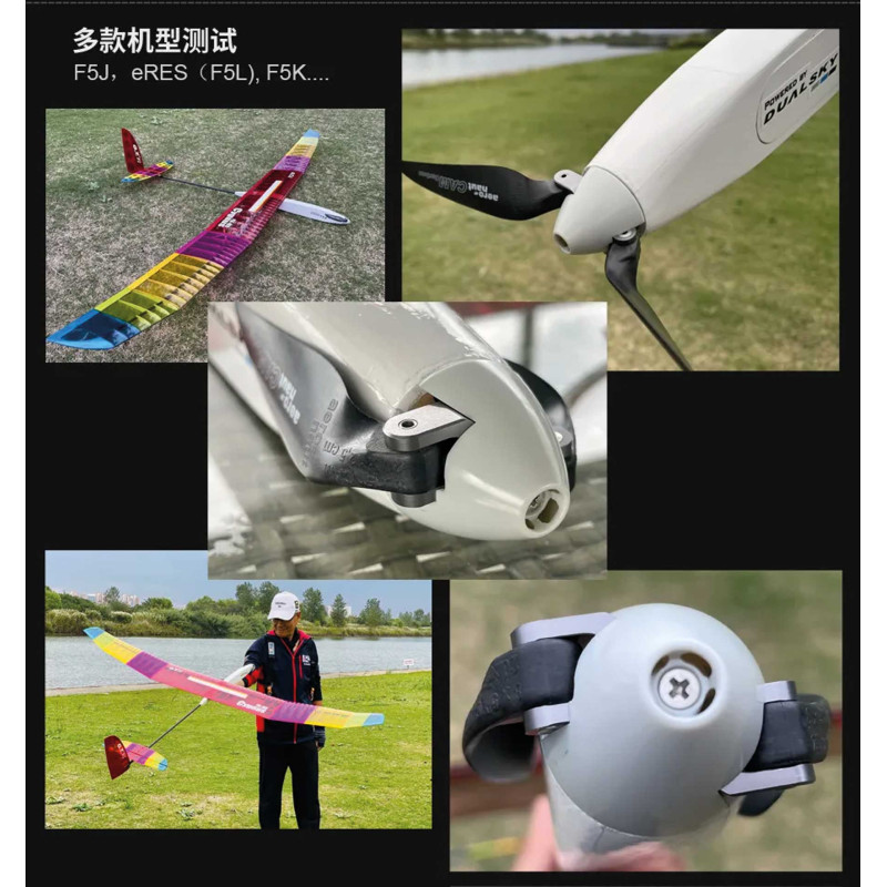 DUALSKY Type Z Cone ø 38mm motor shaft 4,0mm for folding propellers FPS_38Z.4