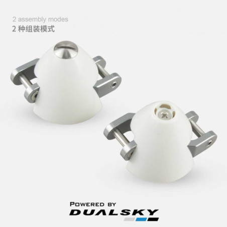 DUALSKY Type Z Spinner ø 38mm arbre moteur 5,0mm pour hélices repliables FPS_38Z.5