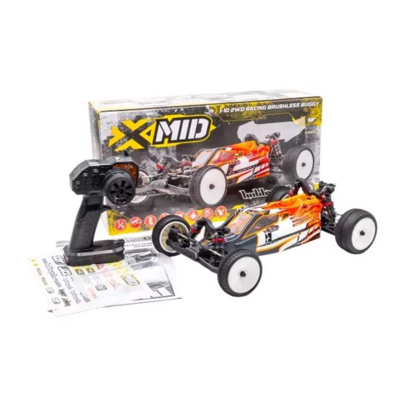 Buggy 1/10eme 2WD brushless X-Mid RTR Hobbytech