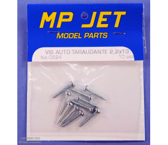 VIS CRUCI AUTO-TARAUDANTE 2,2x13 10pcs - FLASH RC