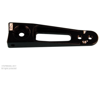 BRAS ALU 1.5"/39mm 25D FUTABA - FLASH RC
