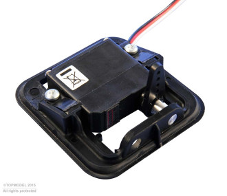 CADRE SERVO A ROULEMENT ROBBE/FUTABA 11 2