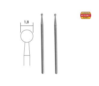 PROXXON 28222 Fresa de diamante, 1,8 mm