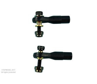 ROUND CAP, Ø4.8, M2.5/2.5 6pcs+6pcs