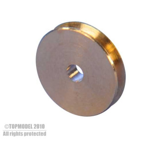 PULSANTE IN OTTONE Ø2,5, foro Ø1mm 2 pezzi