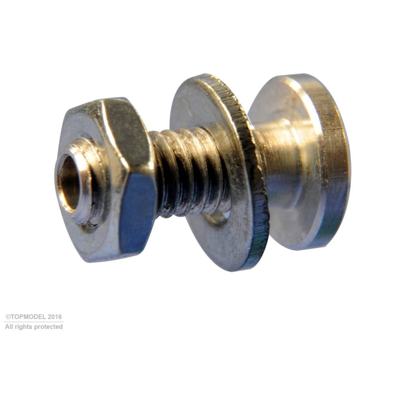 ADAPT. HELICE GUNTHER 5x4, para eje Ø2,3, M4