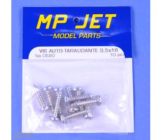SELF-CUTTING CRUCI SCREW 3.5x26 10pcs 2