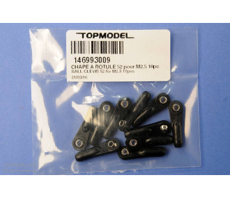 ROUND CAP 5/Ø2 for M2,5 10pcs 2