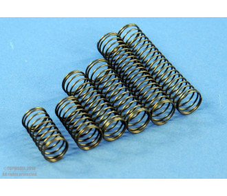 SET WIRE COMPRESSION SPRINGS Ø0.5mm 6pcs