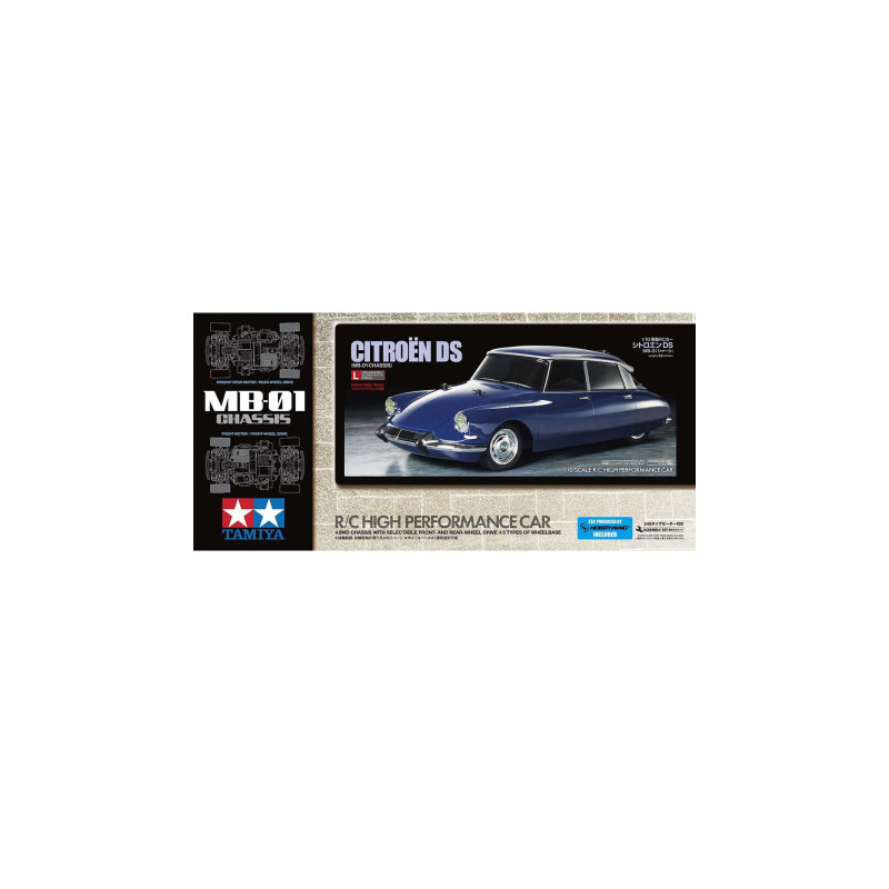 Tamiya MB-01 Citroën DS KIT 58734 - FLASH RC