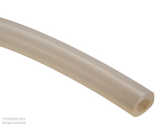 DURIT SILICONE ø3/6mm trasparente, 1 m