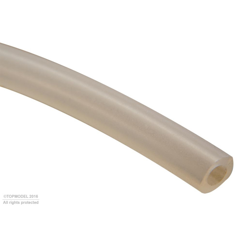 DURIT SILICONA ø3/6mm transparente, 1 m