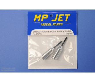 EMBOUT POUR TUBE Ø6/M2 2pcs - FLASH RC 2
