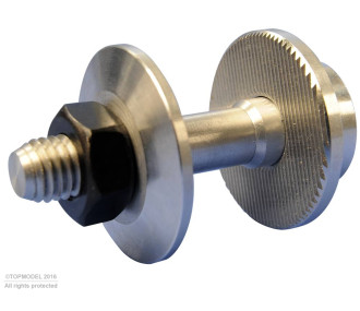 ADATTATORE HELICE Ø35 per albero 6mm, M10/60