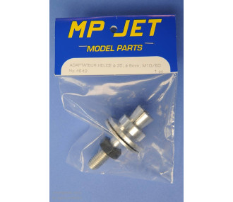 ADAPTATEUR HELICE Ø35 pour arbre 6mm, M10/60 2