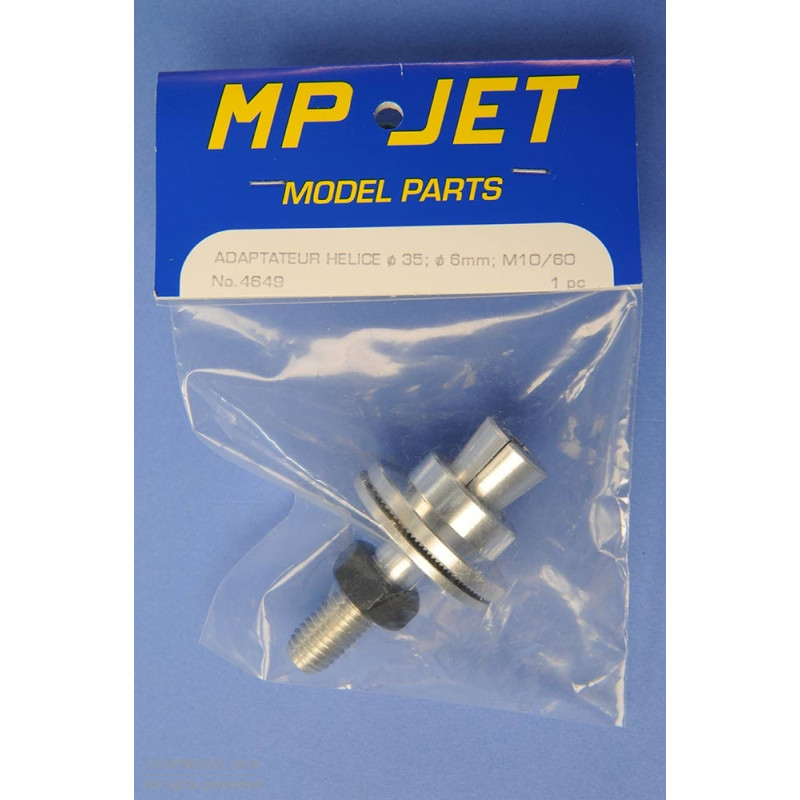HELICE Ø35 ADAPTADOR para eje de 6mm, M10/60