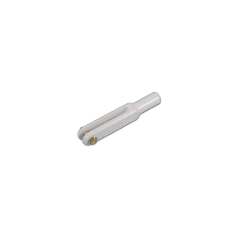 TAPPO NYLON M3 ASSE METALLICO Ø2,5mm 10pz