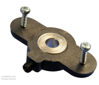 soporte de rueda de eje ø4mm, par