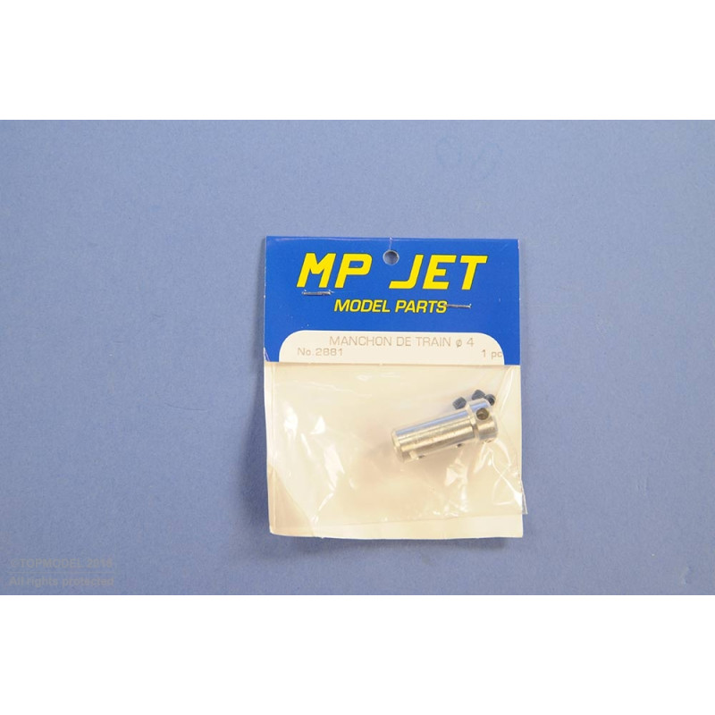 Ø4mm WHEEL AXLE ADAPTATION FOR TRAIN 1pc
