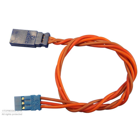 RALLONGE TORSADEE JR/GRAUPNER 100cm - FLASH RC
