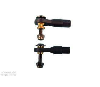 ROUND CAP, Ø6.2, M3/3 6pcs+6pcs