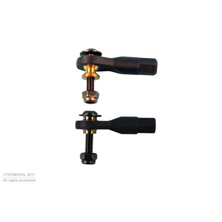 ROUND CAP, Ø6.2, M3/3 6pcs+6pcs