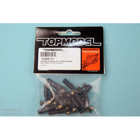 TAPÓN REDONDO, Ø6.2, M3/3 6pcs+6pcs