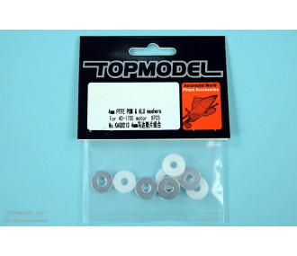 SET POM E RONDELLE IN ALLUMINIO Ø4/13 MOTORE ELETTRICO 2
