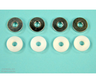 SET POM AND ALU WASHERS Ø4/13 ELECTRIC MOTOR