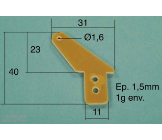 FIBRA GUIGNOL 31x40 mm 2 pezzi