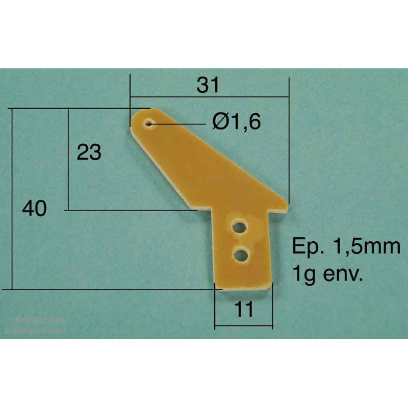 GUIGNOL FIBER 31x40 mm 2St.