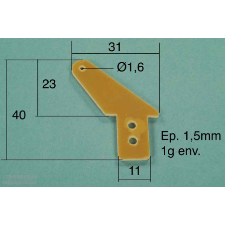 FIBER GUIGNOL 31x40 mm 2pcs