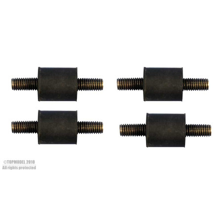 SILENT-BLOC ø20mm M6 4pcs