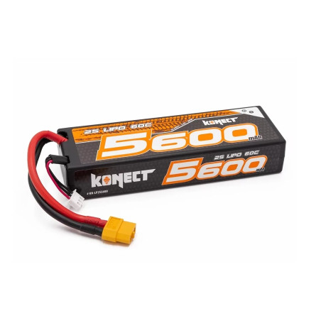 Akku LiPo 2S 7.4V 5600mah 60C Konect XT60