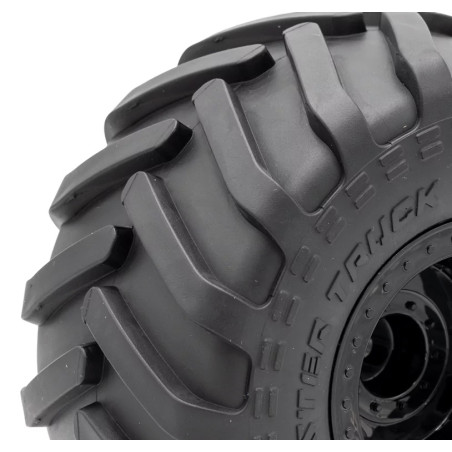 Pneumatici MONSTER TRUCK incollati su cerchi neri 6" -141-7 Hex.12mm