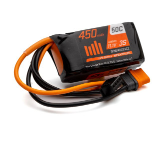 Smart Lipo 3S 11.1V 450mAh 50C IC2 Spektrum Akku