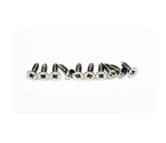 Selbstschneidende Kreuzschlitzschraube - Blechschraube Edelstahl Linsenkopf Pozi M2.2x6.5 (10 pcs) A2PRO - FLASH RC